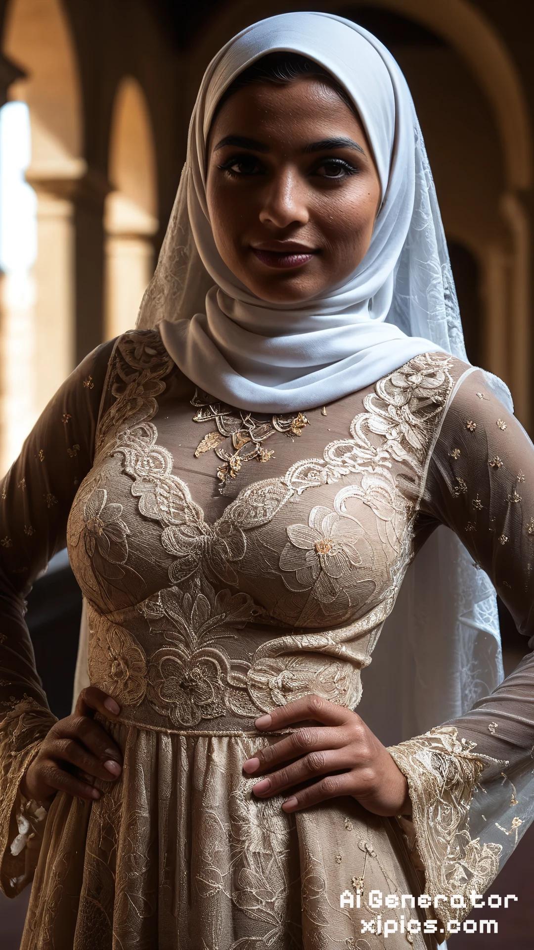 hijab lesbian porn - Heat That Drowns My Senses