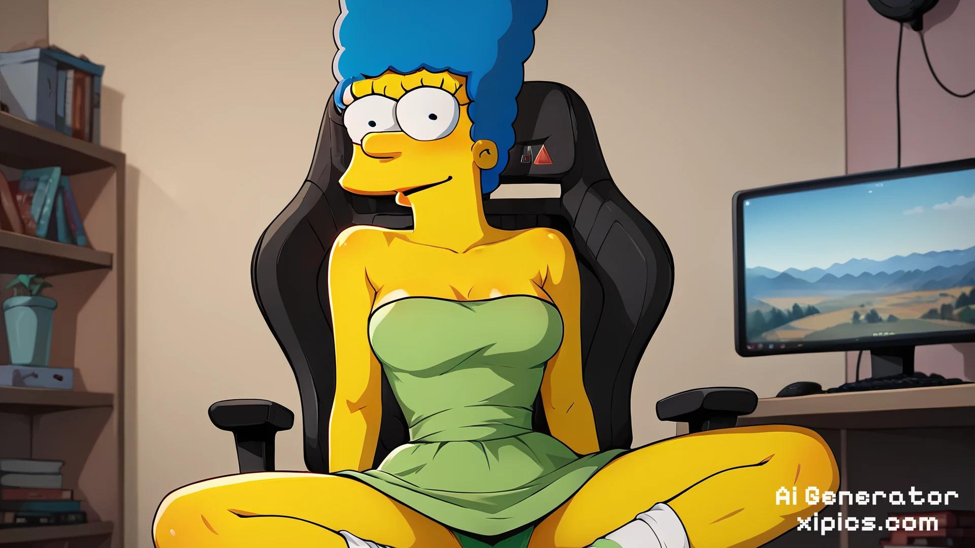 Meet the Sexy Marge Simpson: An AI-Generated Porn Character