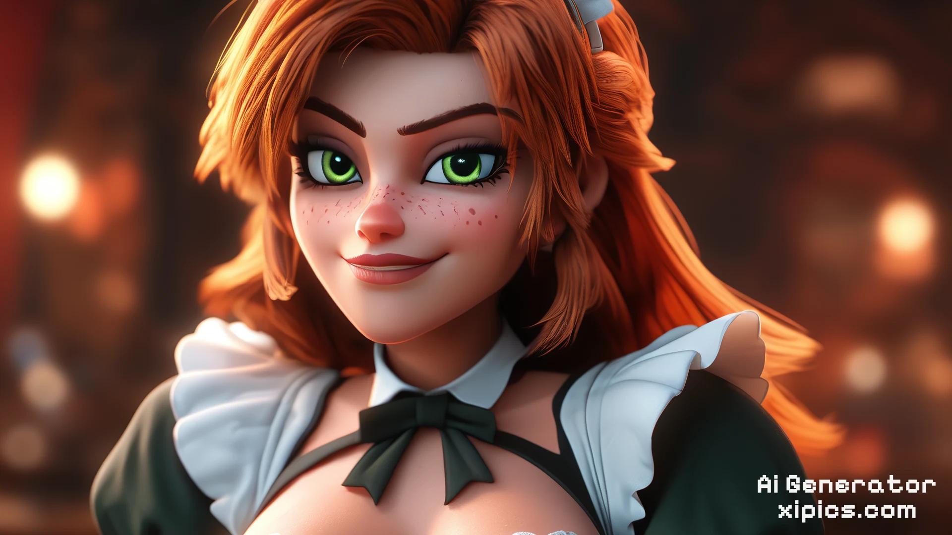 Animated Redhead Porn