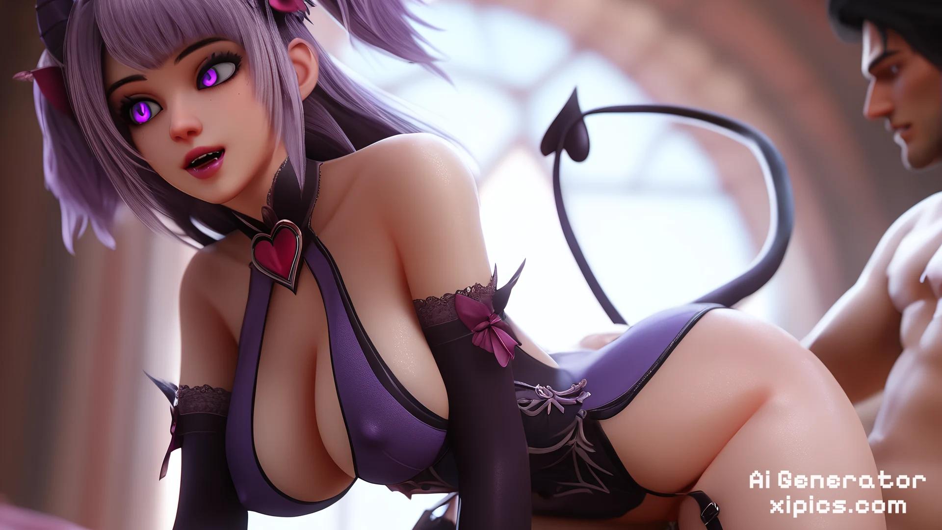 3D Animated Hentai Porn Succubus