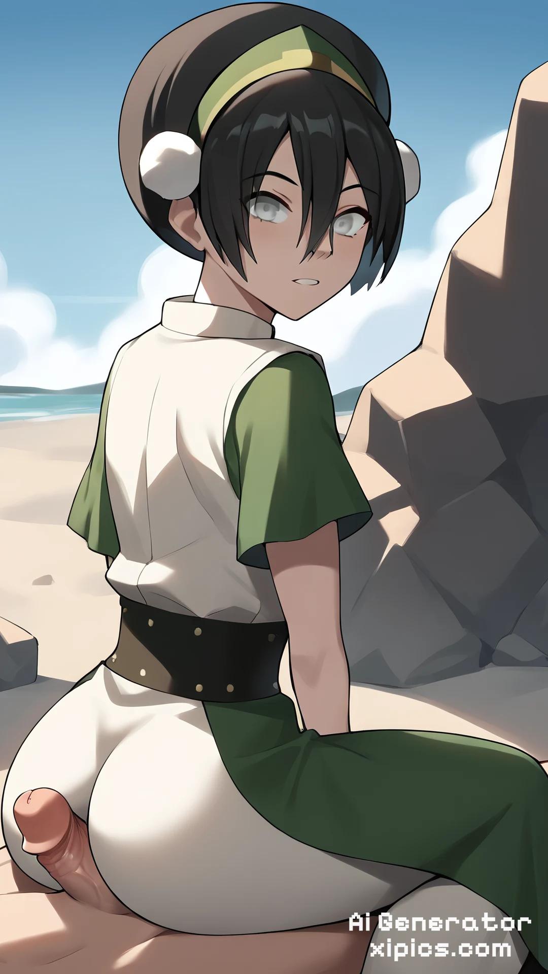 tricked her to sit on my cock