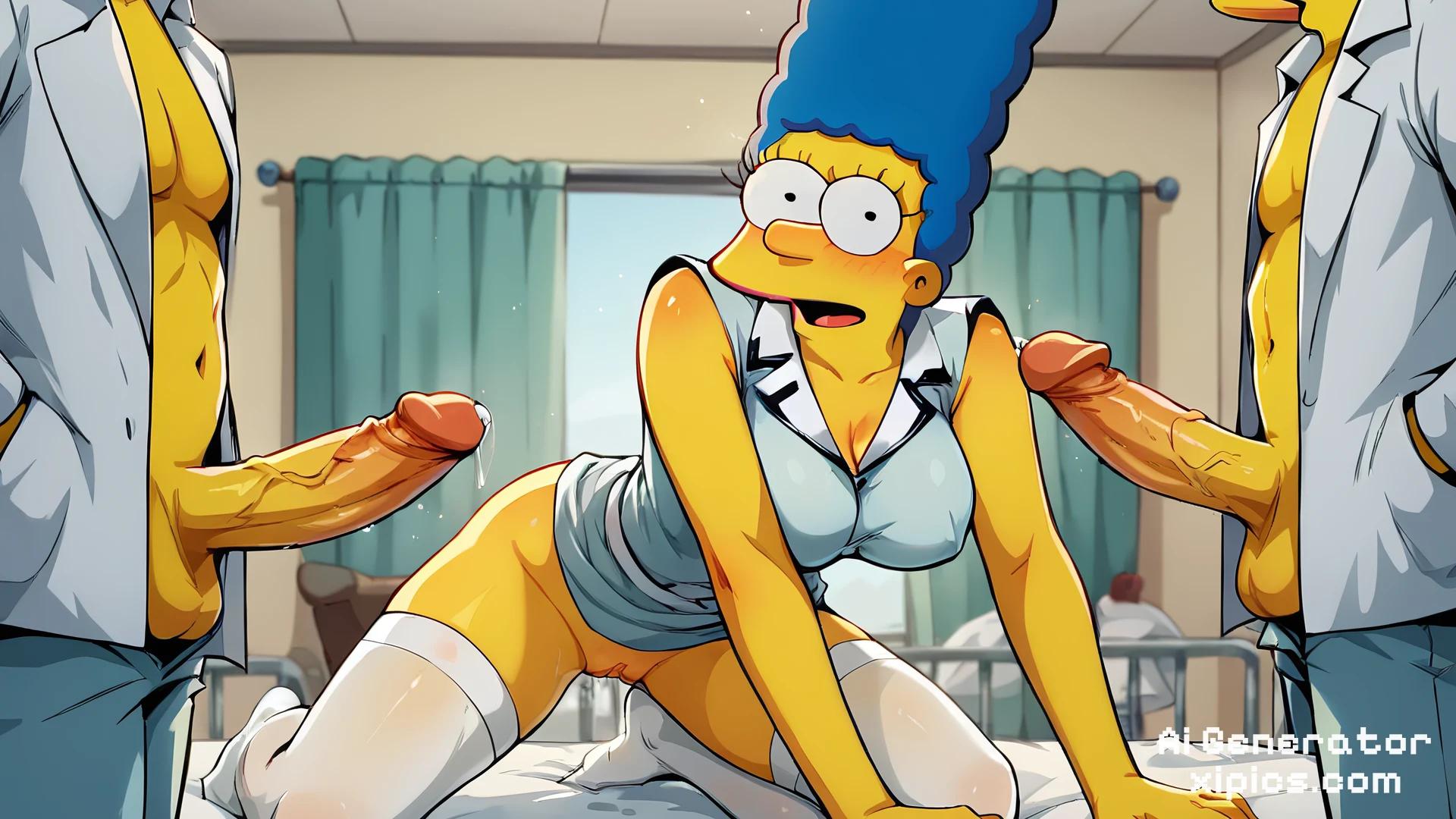 The Naughty Parodies of Marge Simpson