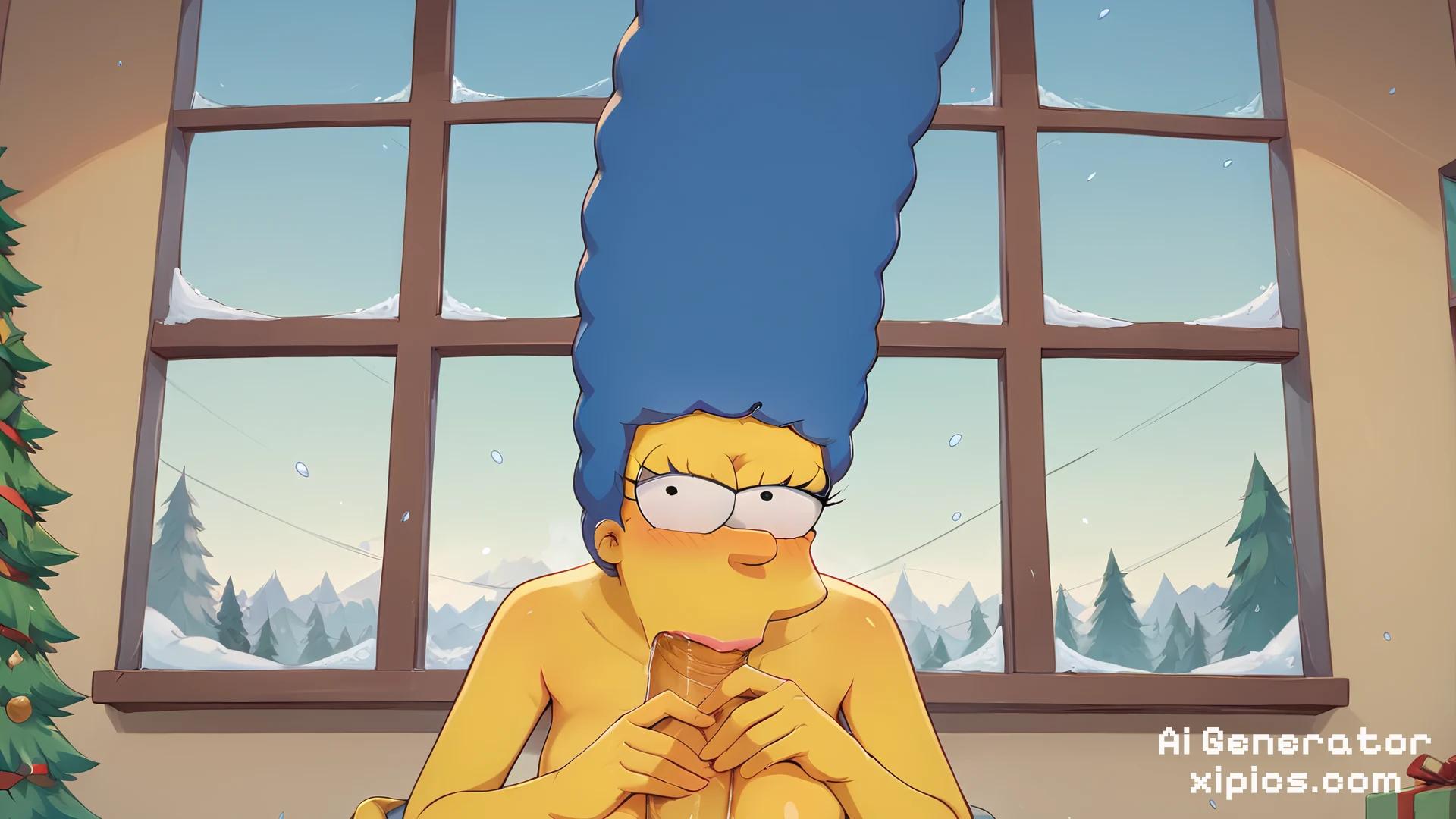 Sexy Marge Simpson in Naughty Porn Action! Watch Now!