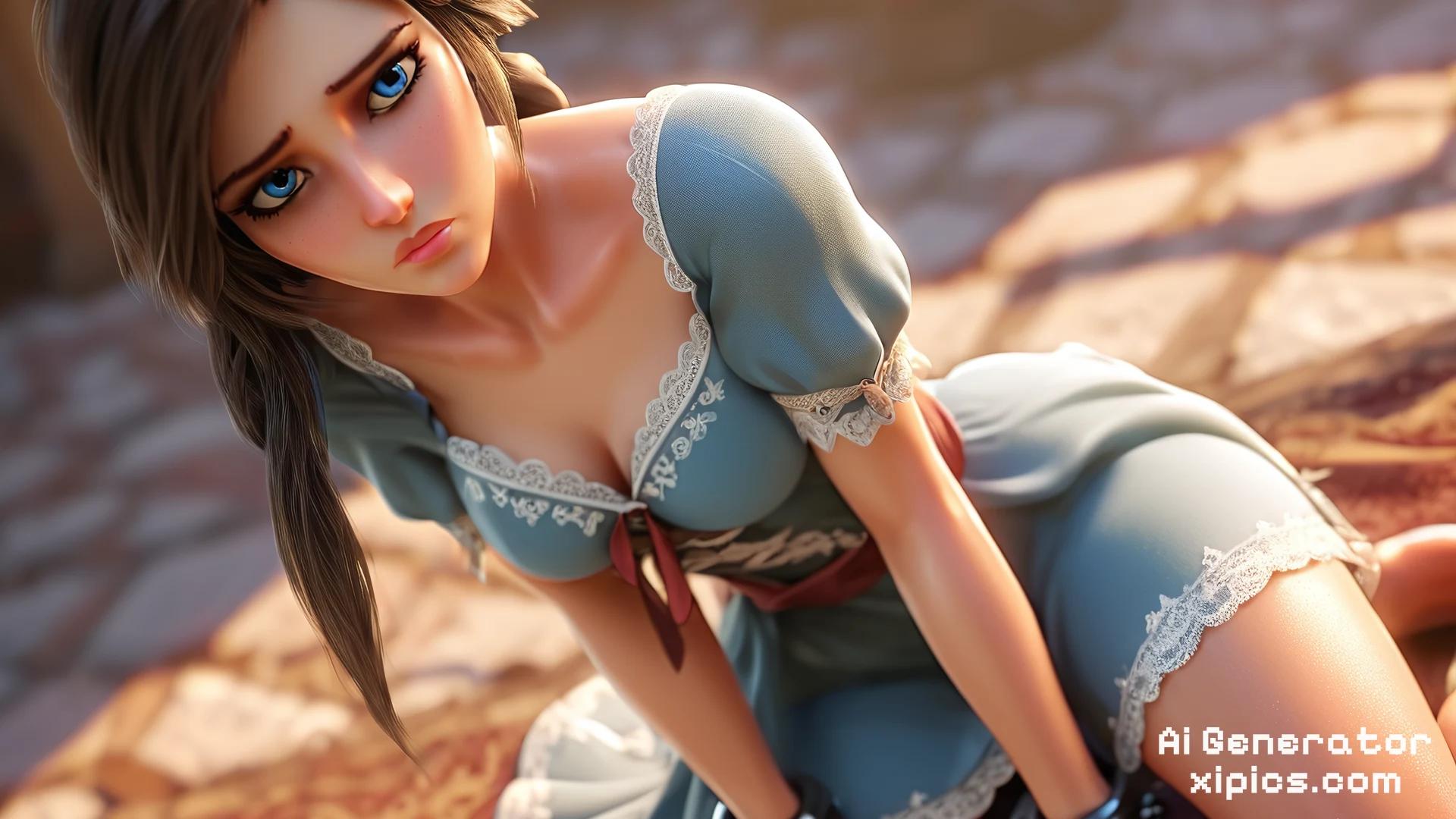 Animated Girl Porn sitting Fantasy