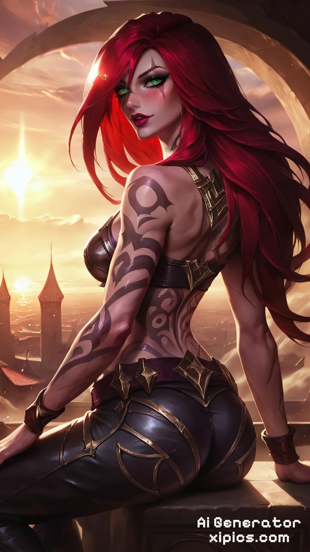 League of Legends Katarrina Porn R34