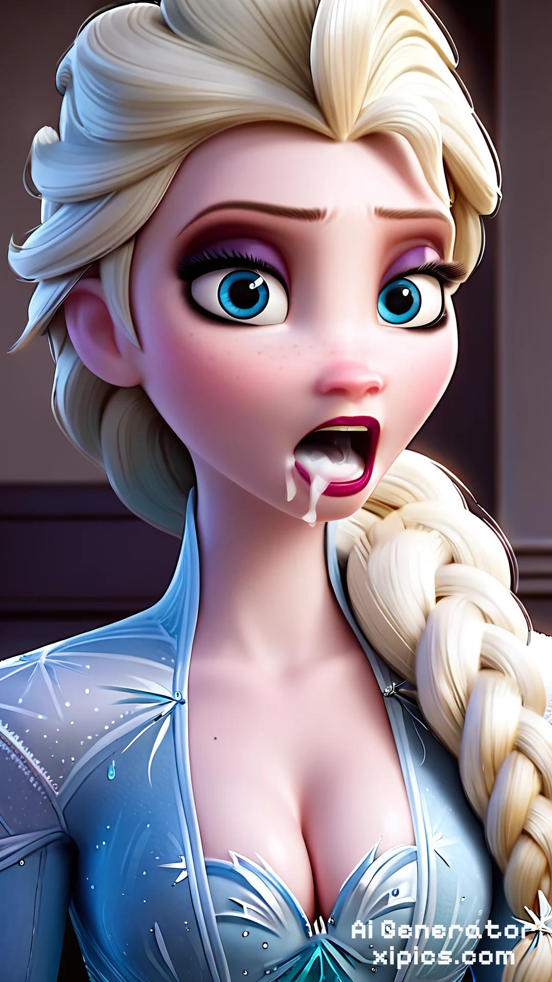 swapped out the queens drinking glass