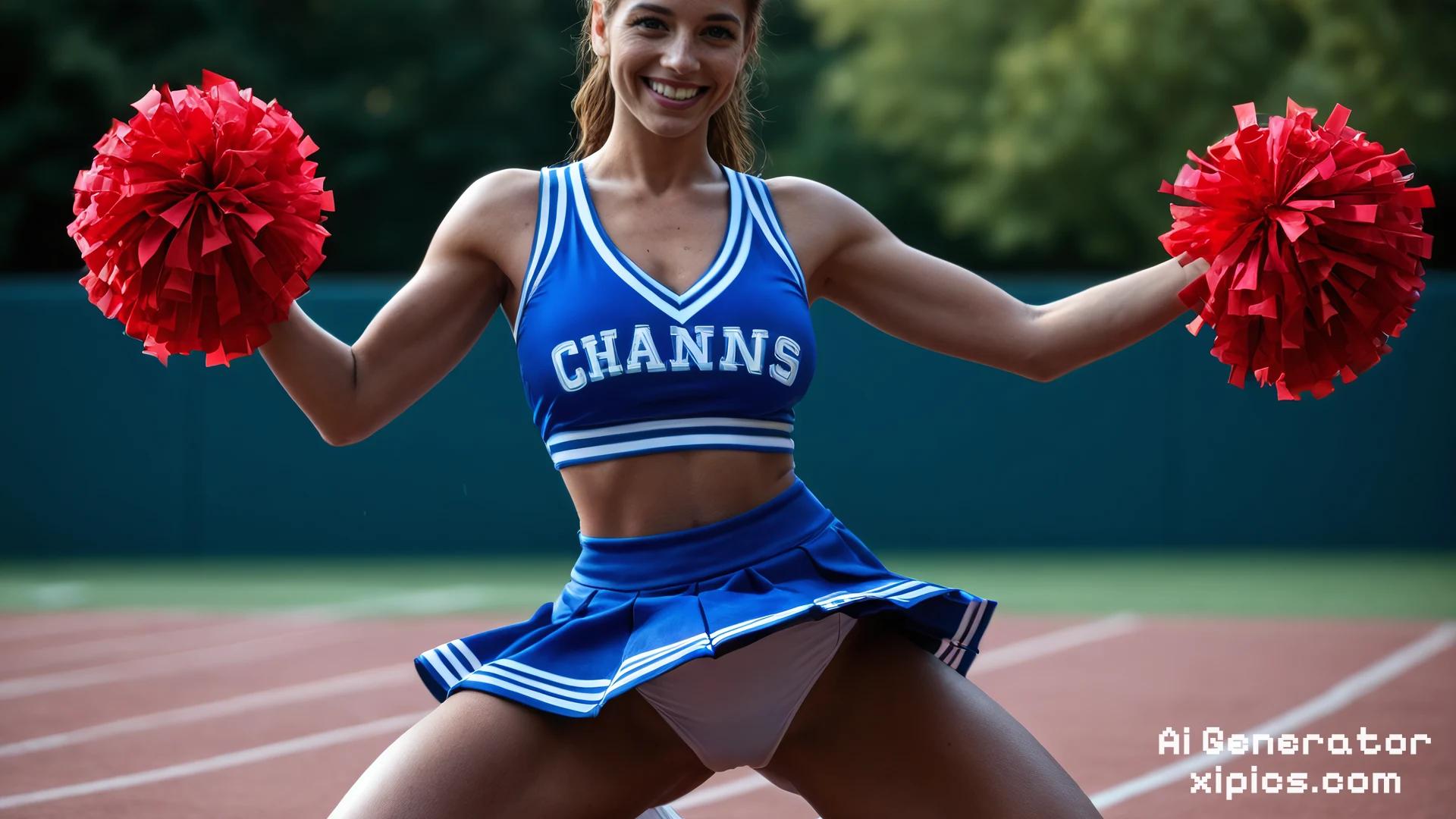 blonde cheerleader porn - Drenched in Passion Hot sex