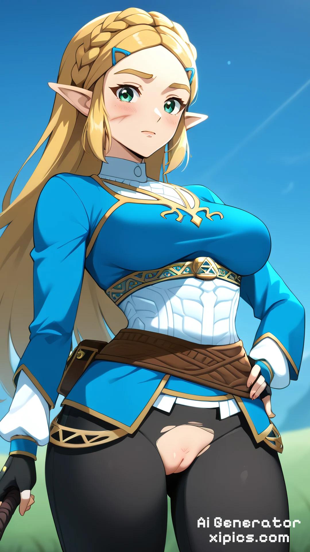 zelda 1 - crotchless