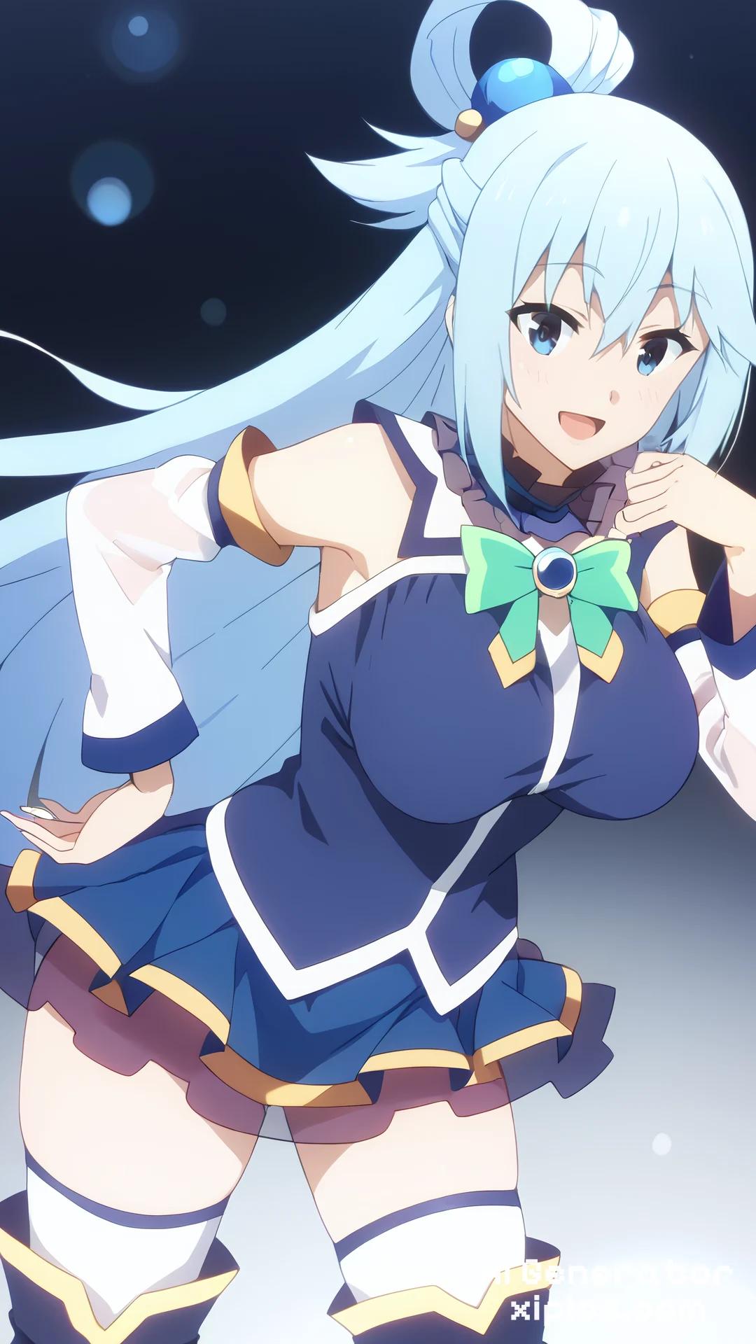 aqua konosuba nsfw