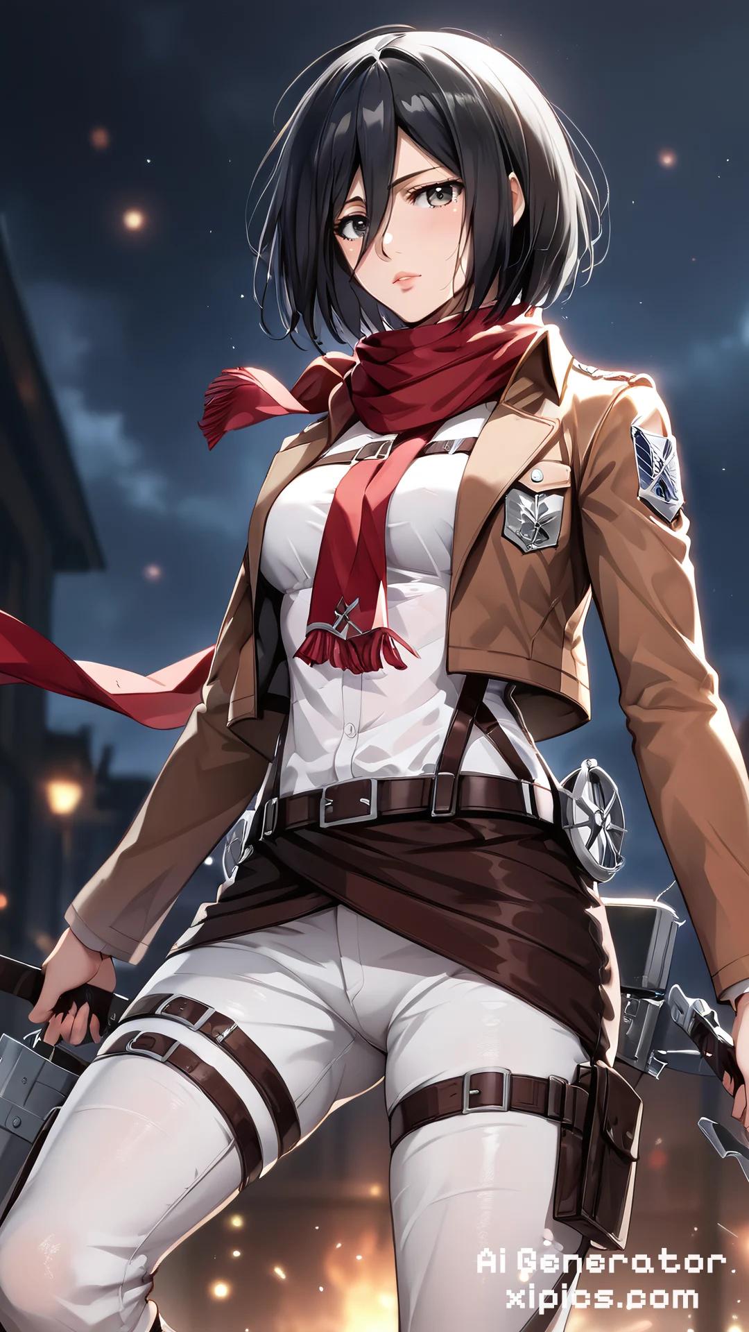 attack on titan nsfw mikasa ackerman porn