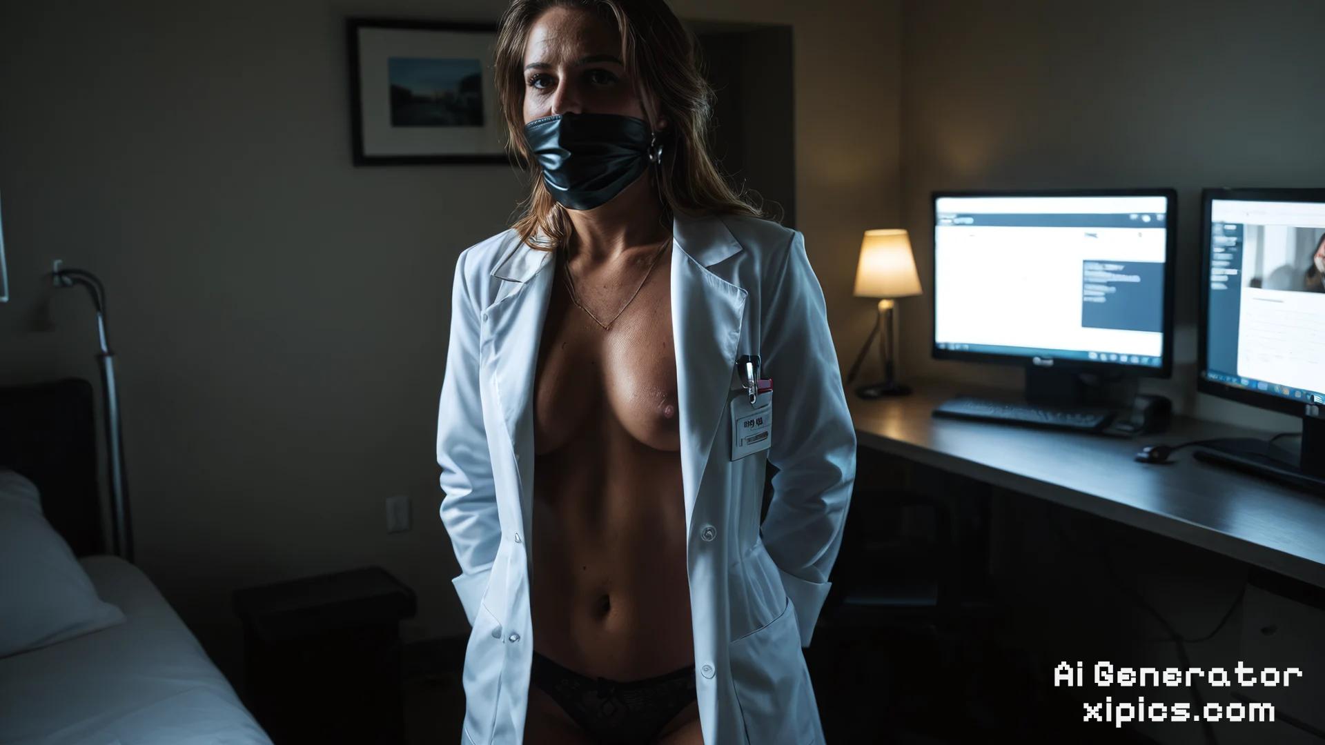 hospital gown porn - Burning for More NSFW Ai