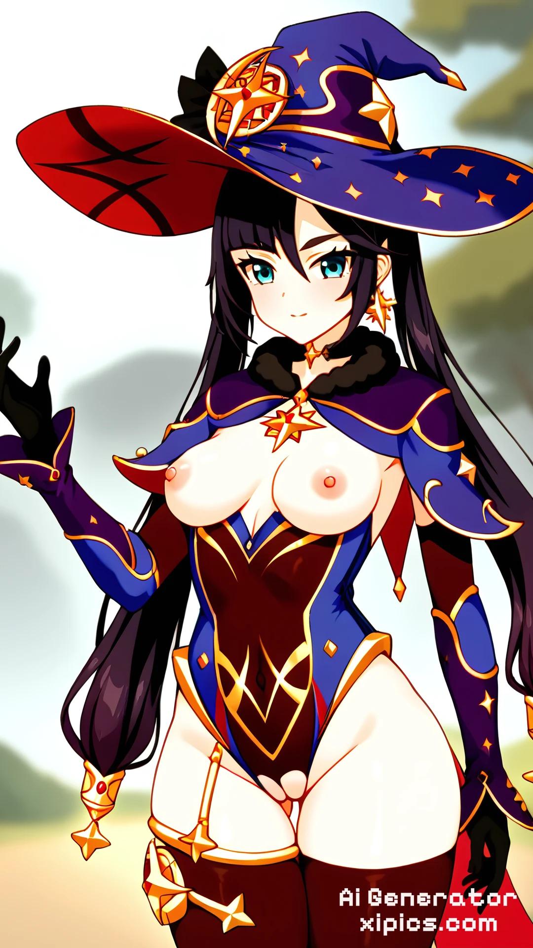 genshin impact mona porn hentai