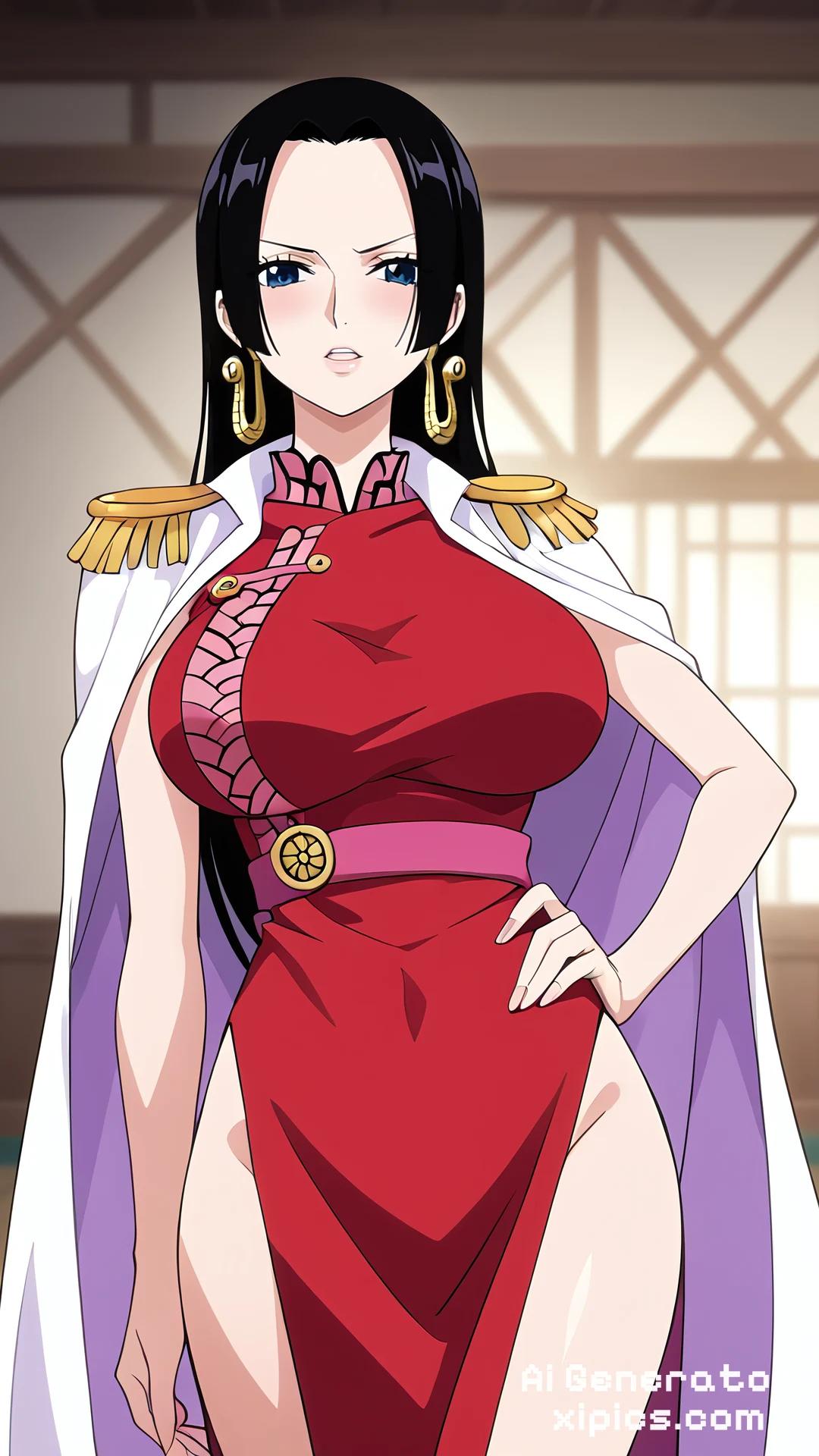 one piece porn and ai cartoon porn with boa hancock